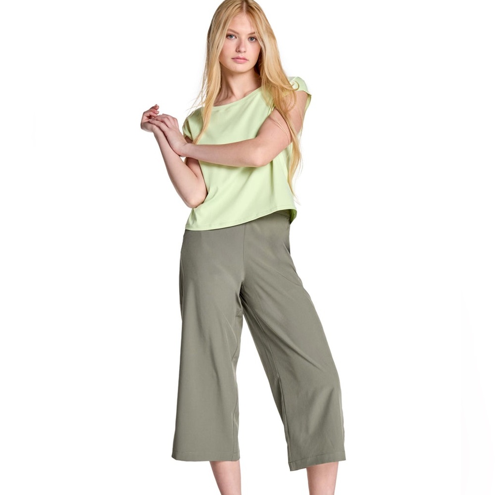 Kyodan BREATHE WOVEN CROP PANTS